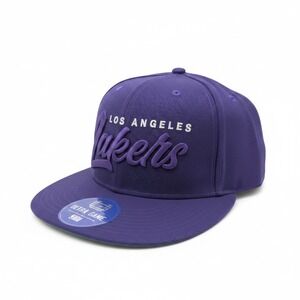 Los Angeles Lakers Ultra Game OSFM Fitted Hat Purple NBA Basketball Cap